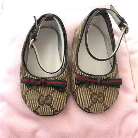 gucci shoes infant|Gucci infant girl shoes.